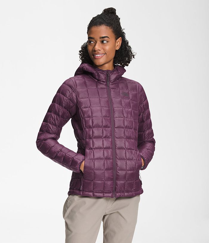 The North Face Winterjas Dames Thermoball™ Eco Hoodie UXTL92845 - Paars